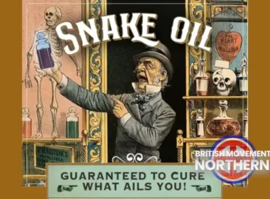 snake oil salesman nigel farage