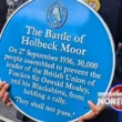 battle of holbeck moor blue plaque