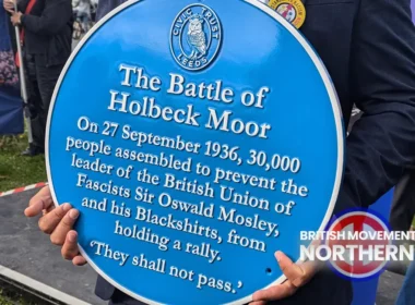 battle of holbeck moor blue plaque