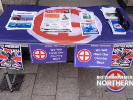 BM street stall in Southport