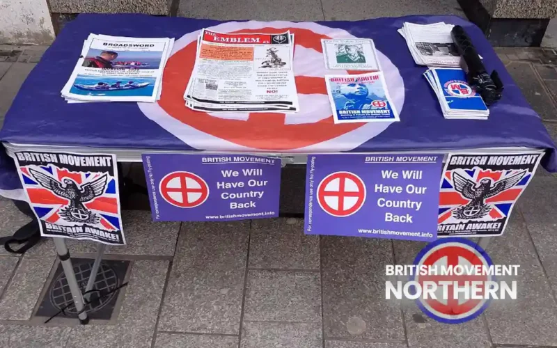 BM street stall in Southport